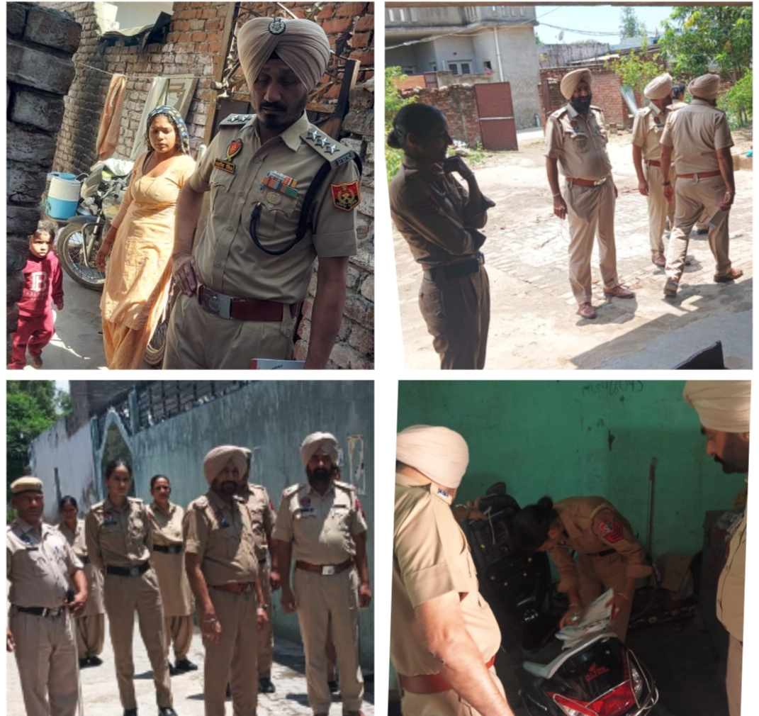 A special search operation was conducted in Mahilpur town under the war against drugs campaign.